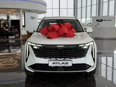 Купить Geely Atlas, II Белый 2.0 AT (200 л.с.) 4WD от 3219990 ₽. в Балаково