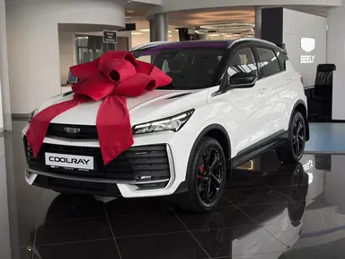 Купить Geely Coolray Белый 1.5 AMT (147 л.с.) от 2814990 ₽. в Саратове