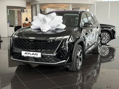 Купить Geely Atlas, II Черный 1.5 AMT (147 л.с.) от 2639990 ₽. в Саратове