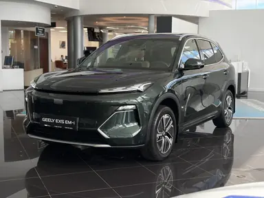 Купить Geely EX5 Гибрид Зеленый EM-R 1.5hyb AT (218 л.с.) от 3579990 ₽. в Саратове