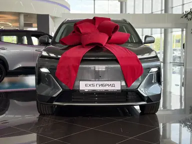 Купить Geely EX5 Гибрид Серый EM-R 1.5hyb AT (218 л.с.) от 3579990 ₽. в Саратове