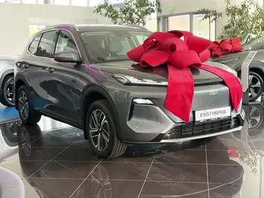 Купить Geely EX5 Гибрид Серый EM-R 1.5hyb AT (218 л.с.) от 3579990 ₽. в Саратове